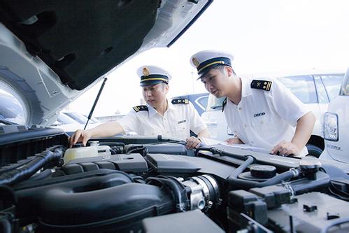 車(chē)輛暫時(shí)進(jìn)出口進(jìn)口前的工作是怎么做的？